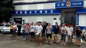 深圳佳士建工会工人声援团继续抗争促放人