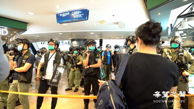 尖沙咀海港城,母亲节香港人抗争不断