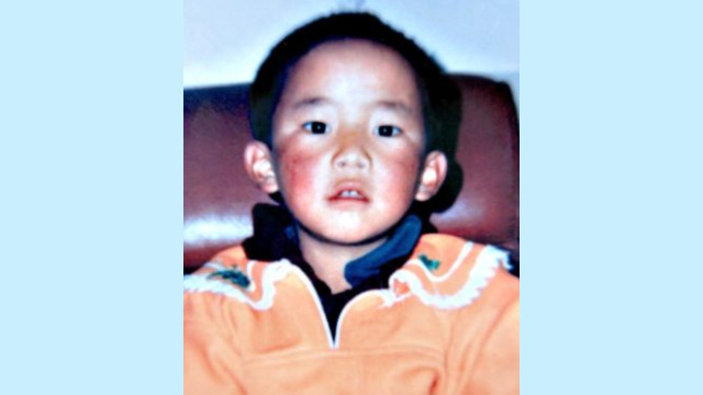班禅喇嘛根敦确吉尼玛（Gedhun Choekyi Nyima）小时候的照片