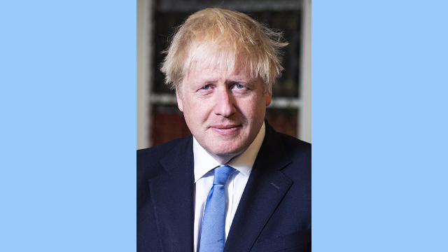 The Prime Minister Boris Johnson