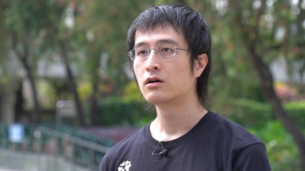 民间组织香港故事成员李宇轩疑因潜逃台湾失败，正被广东公安扣押。