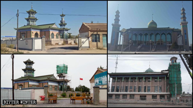 西夏区兴泾镇两处清真寺被整改