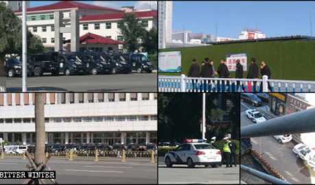 9月，内蒙古当局在一些广场、学校门口增设警力